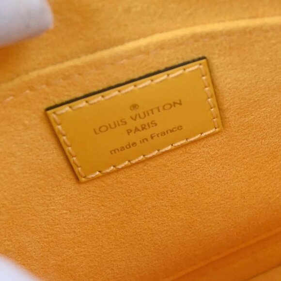 Louis Vuitton Yellow Epi Alma Mini Chain Shoulder Bag M53119 SN1168 115722 - Picture 9 of 10